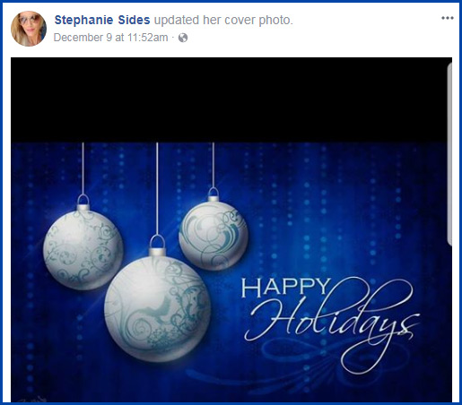Stephanie Sides Happy Holidays