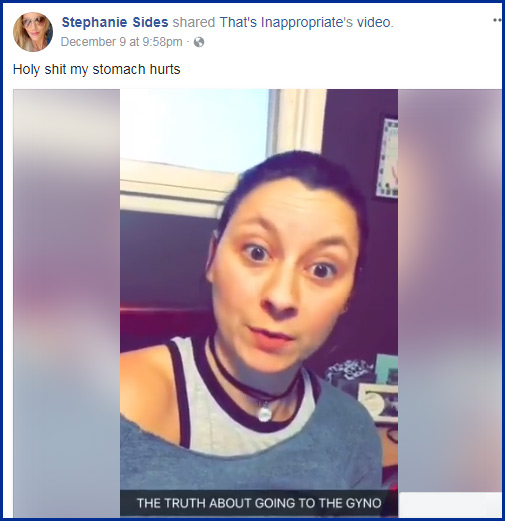 Stephanie Sides Holy Shit